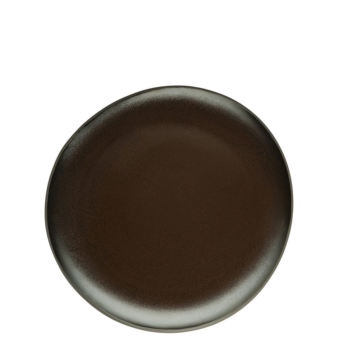 Rosenthal Junto Slate Grey Stoneware Luncheon Plate 9 7/8 Inch