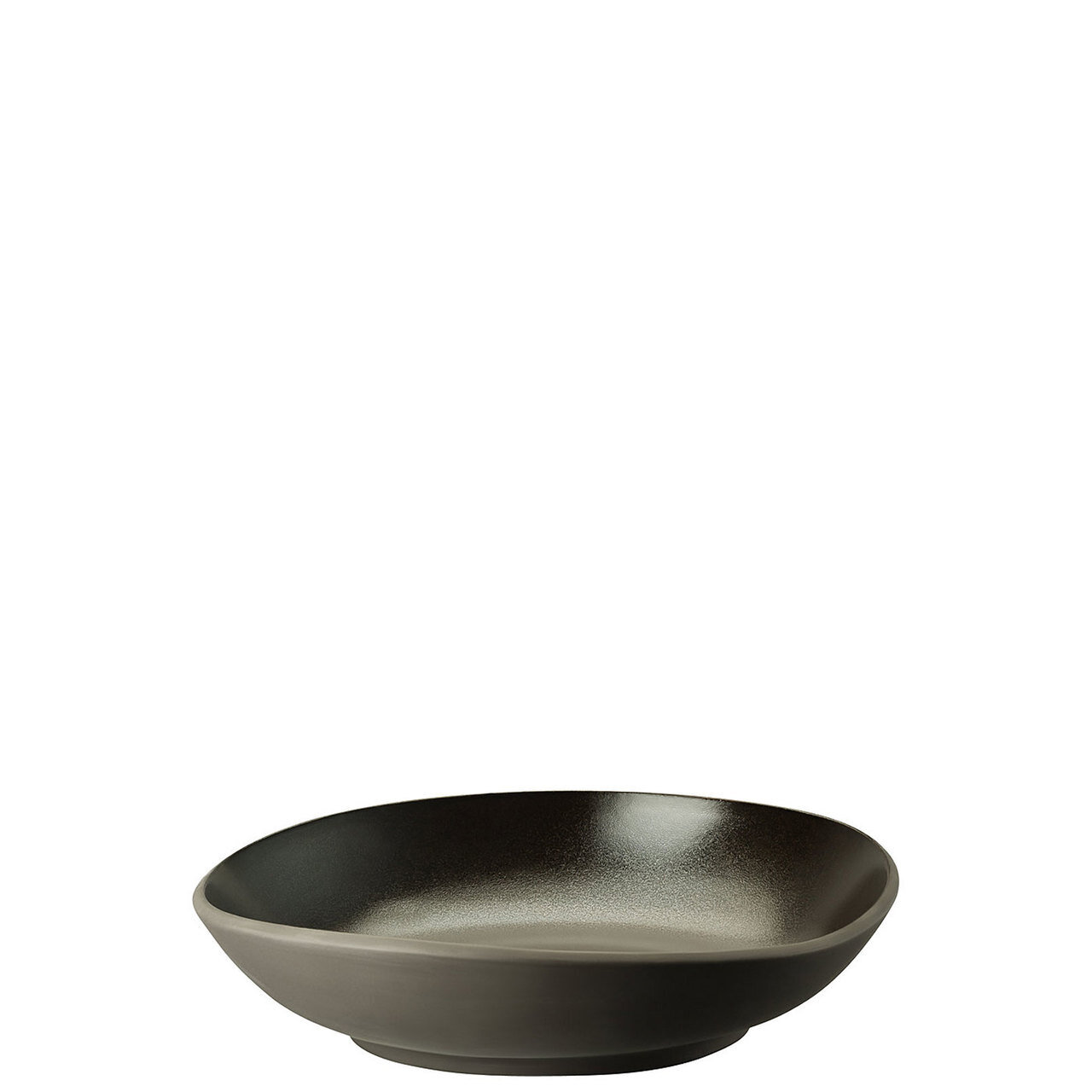 Rosenthal Junto Slate Grey Stoneware Soup Plate Deep 8 2/3 Inch