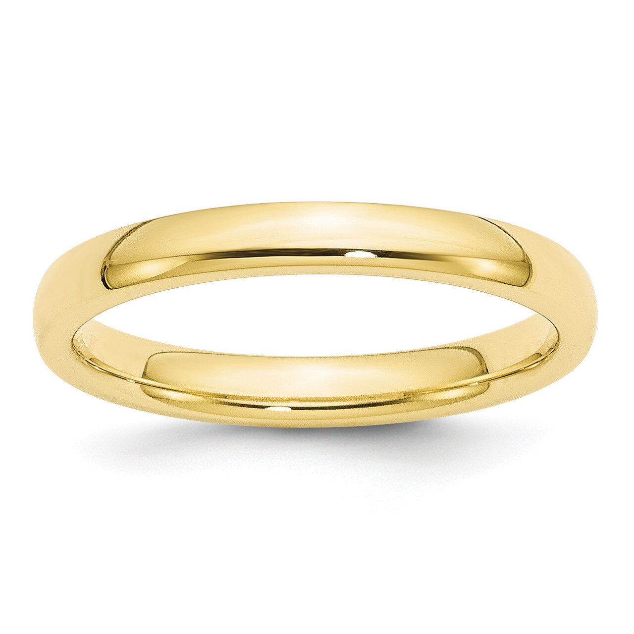 3mm Standard Comfort Fit Band 10k Yellow Gold 1CF030 Engravable, MPN: 1CF030, 886774441375