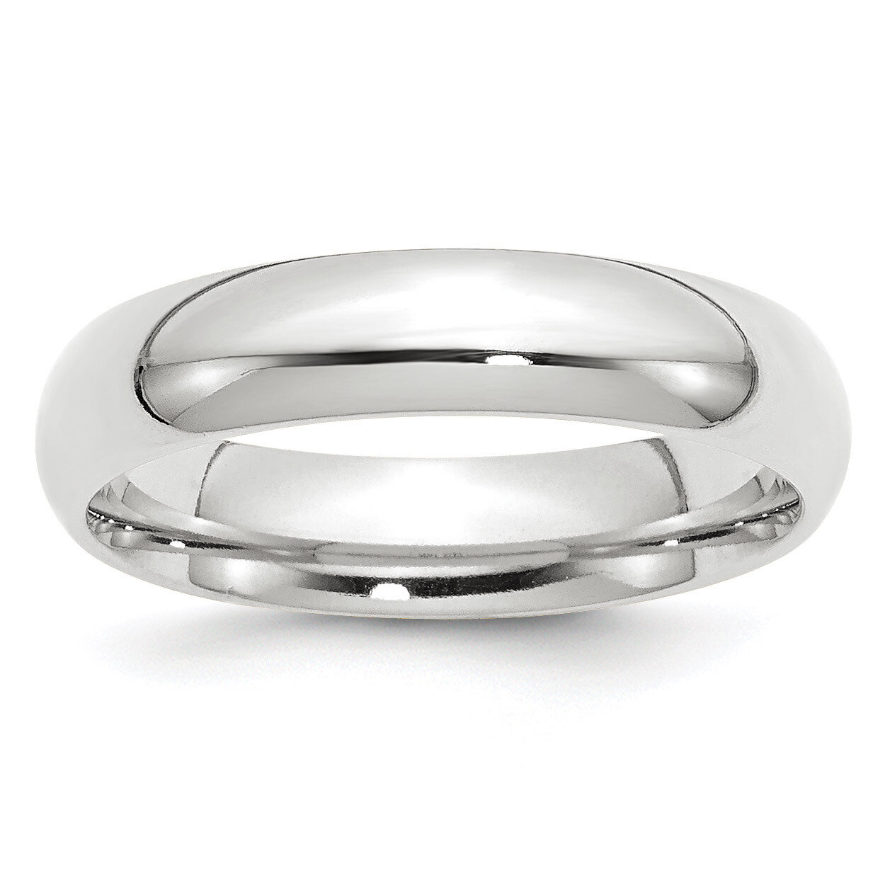 5mm Standard Comfort Fit Band 10k White Gold WCF050 Engravable, MPN: WCF050, 886774458465