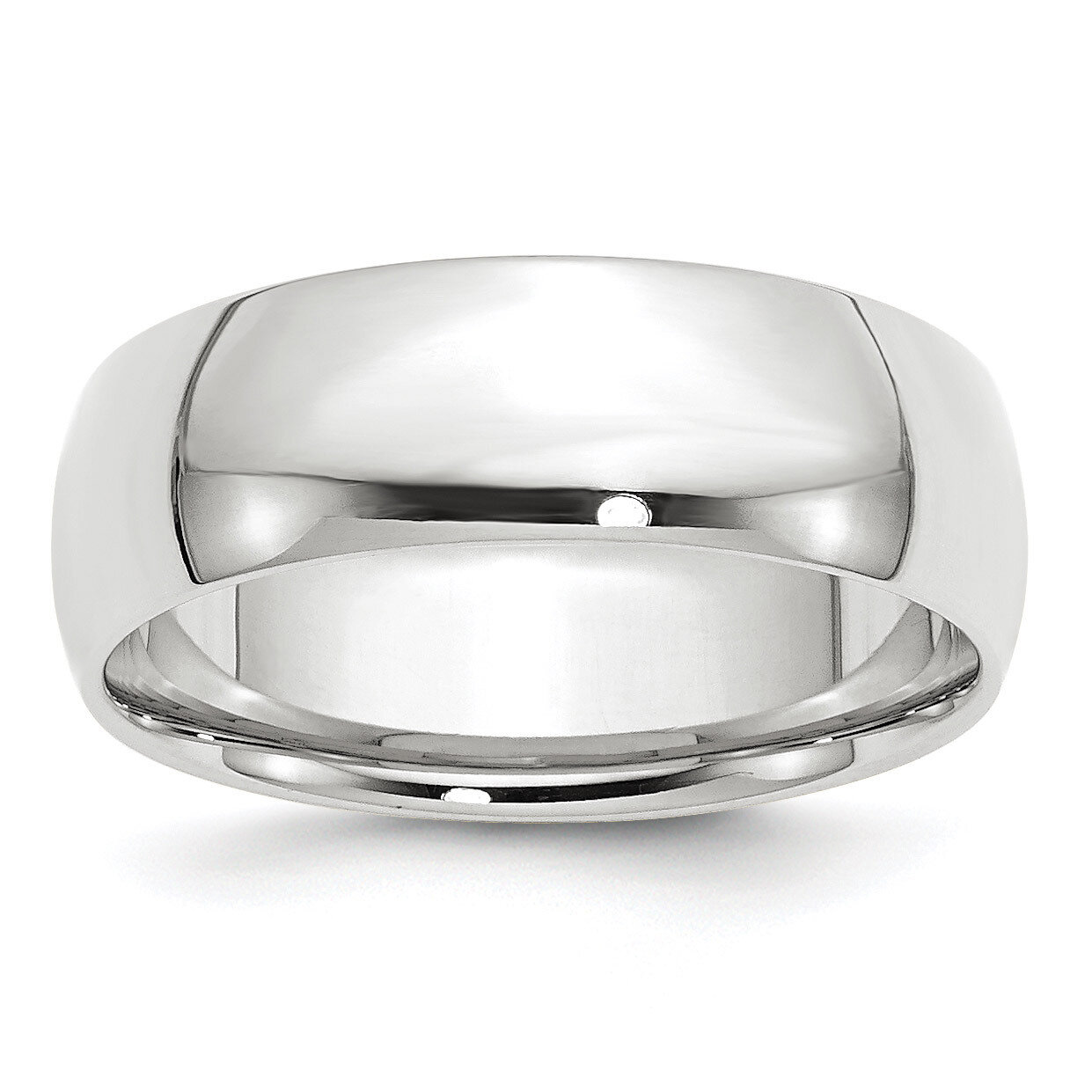 7mm Lightweight Comfort Fit Band 10k White Gold WCFL070 Engravable, MPN: WCFL070, 886774460246