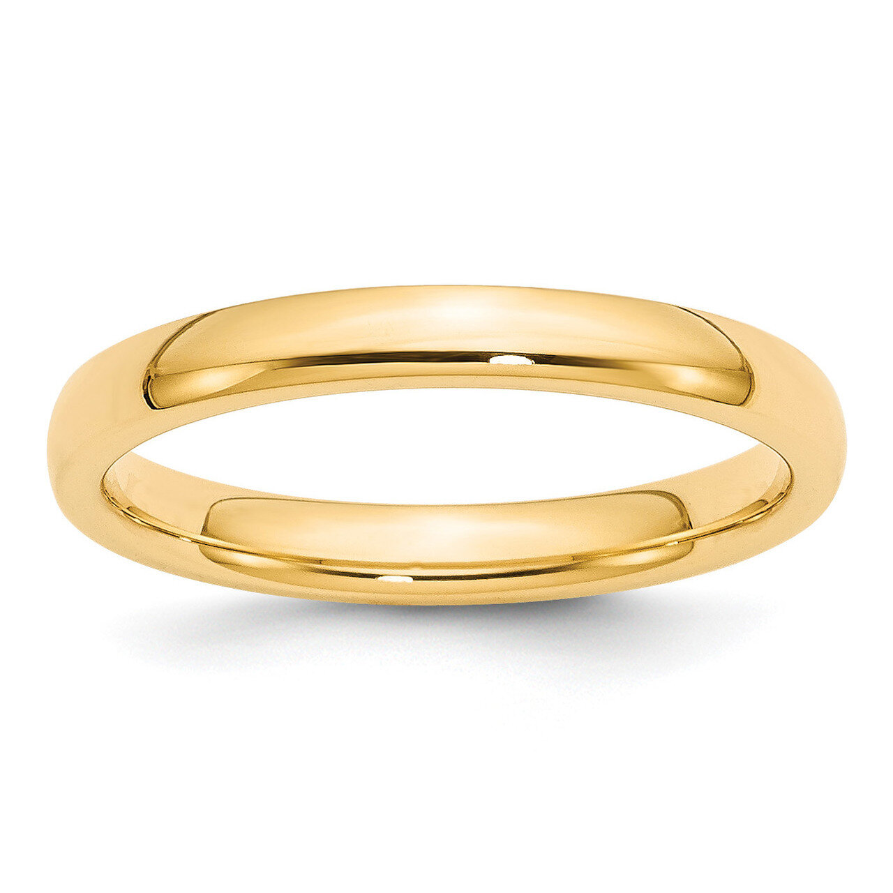 3mm Comfort-Fit Band 14k Gold CF030 Engravable, MPN: CF030, 886774474540