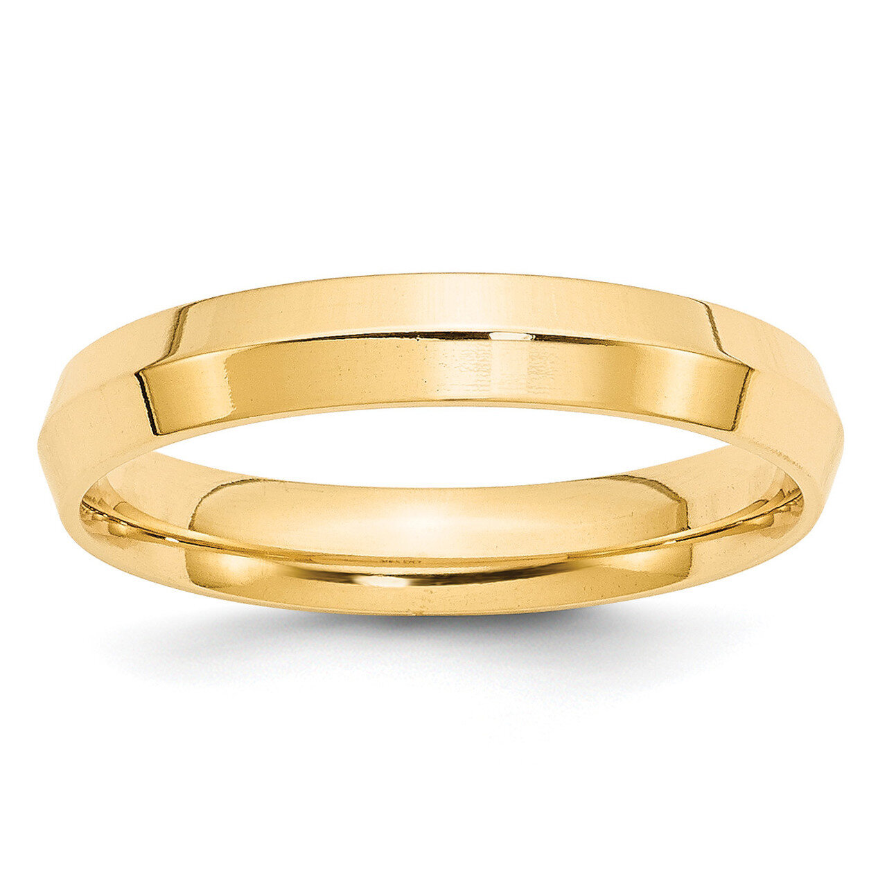 4mm Knife Edge Comfort Fit Band 14k Yellow Gold KEC040 Engravable, MPN: KEC040, 886774487298