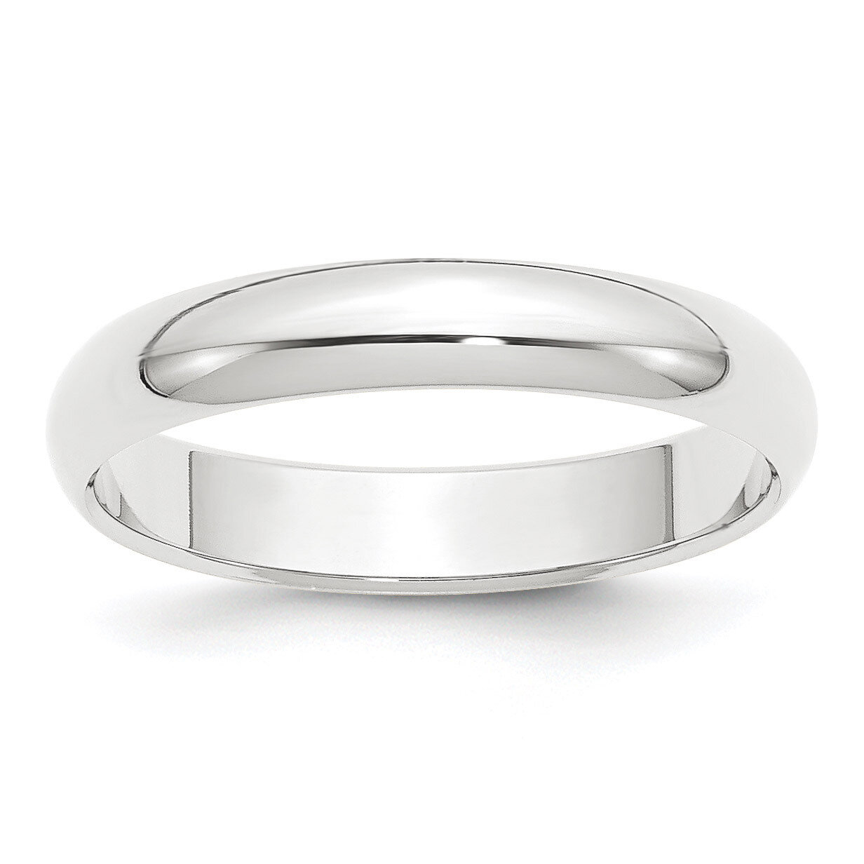 4mm Half-Round Featherweight Band Platinum PLWHR040 Engravable, MPN: PLWHR040, 886774275734