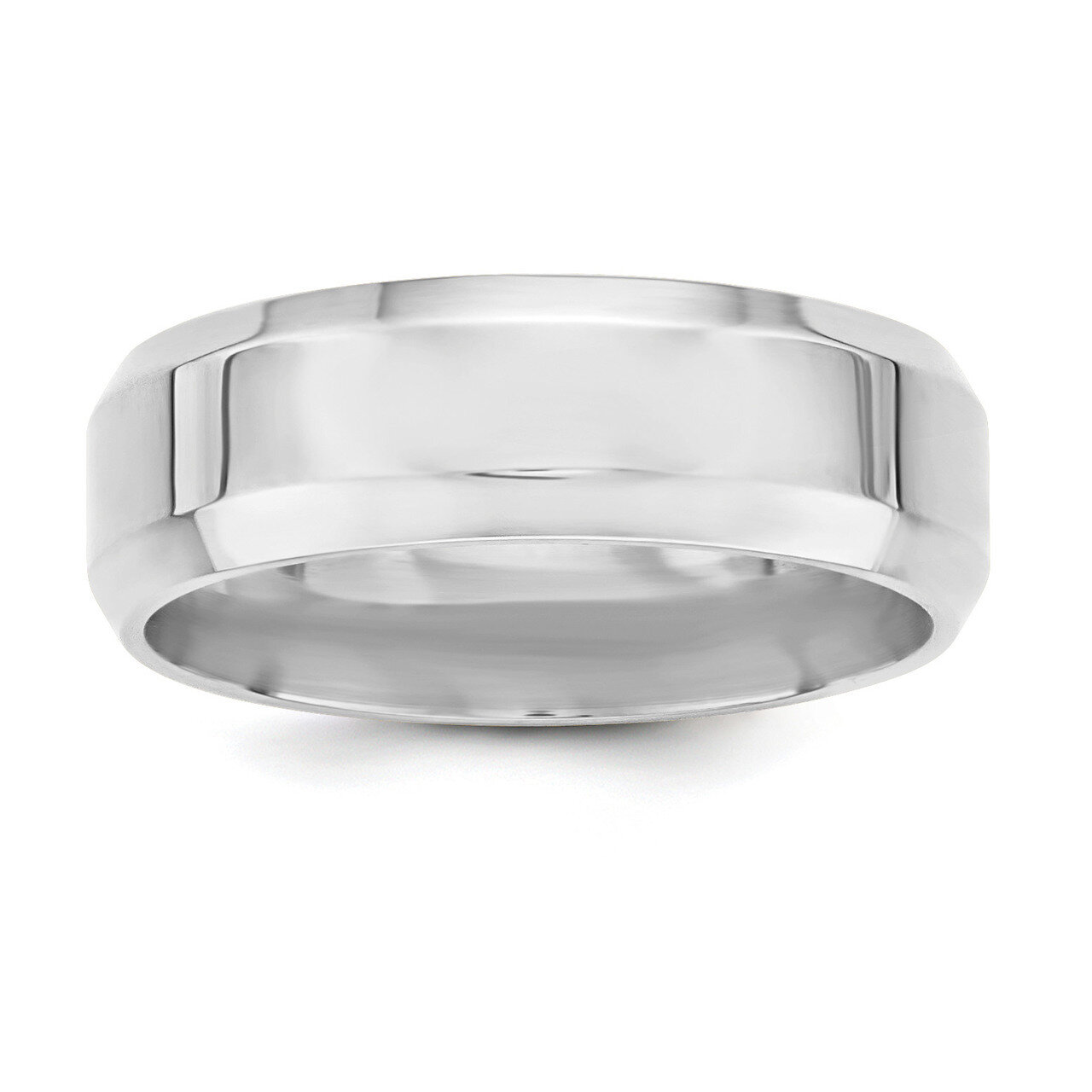7mm Bevel Edge Sterling Silver QBEC070 Engravable, MPN: QBEC070, 886774328386