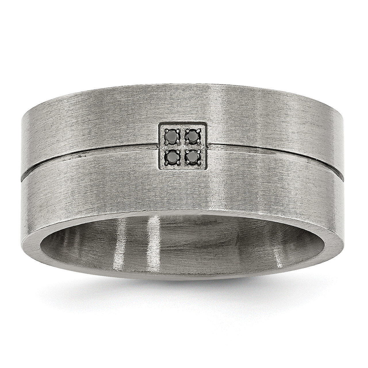 Matte Black Diamond Band Stainless Steel SR413, MPN: SR413, 191101020476