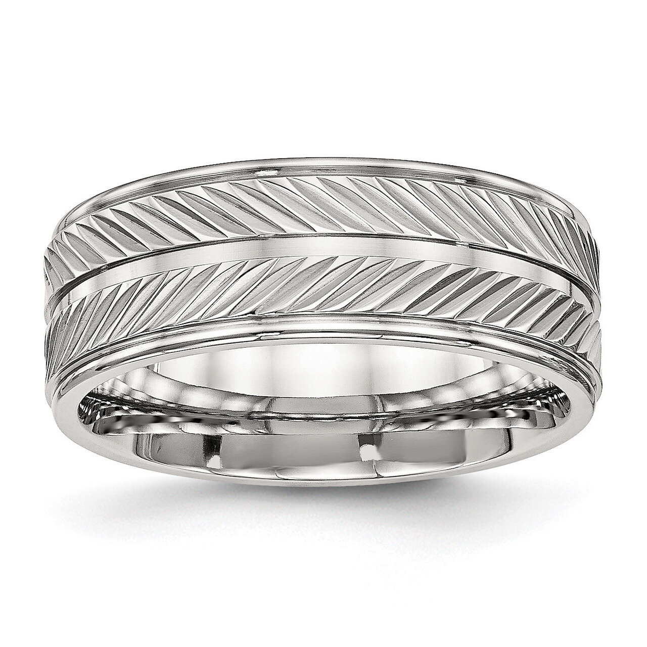 Grooved Ring Stainless Steel Polished SR488, MPN: SR488, 886774527345
