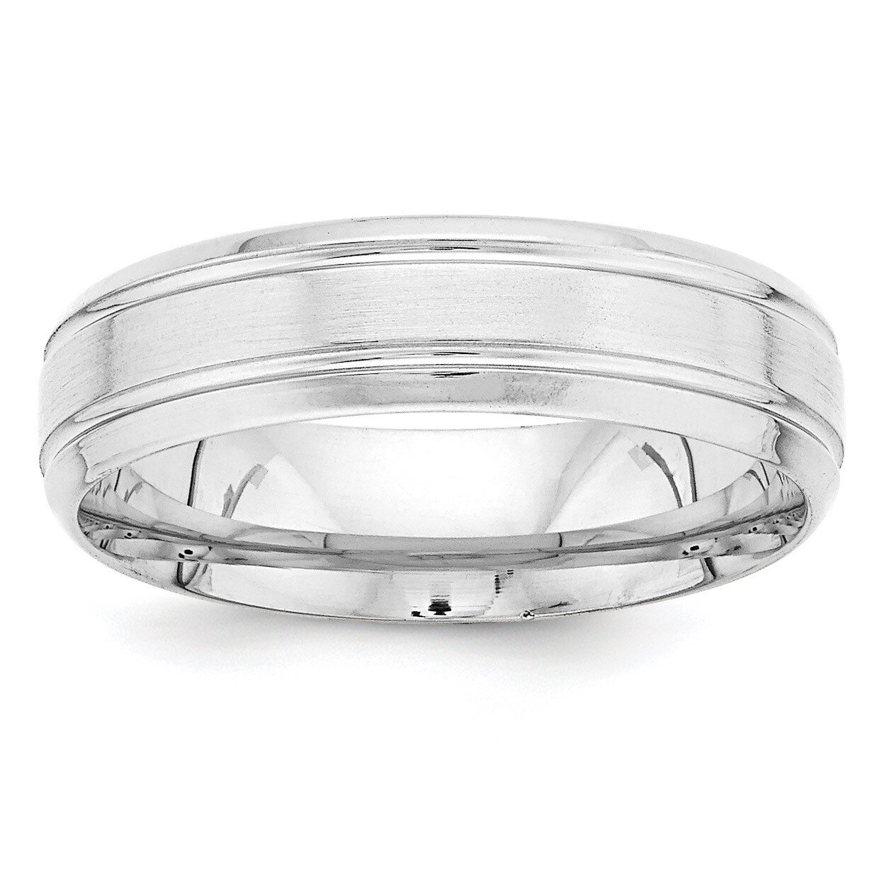 Heavy Comfort Fit Fancy Band 14k White Gold WB103, MPN: WB103, 886774491059