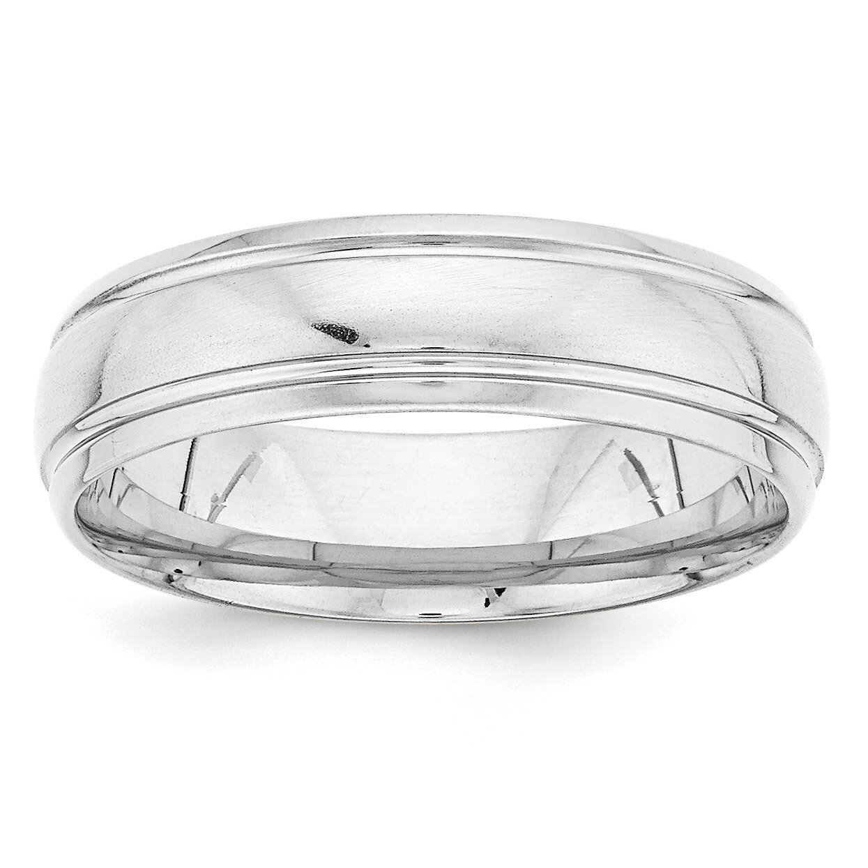 Heavy Comfort Fit Fancy Band 14k White Gold WB108, MPN: WB108, 886774493138