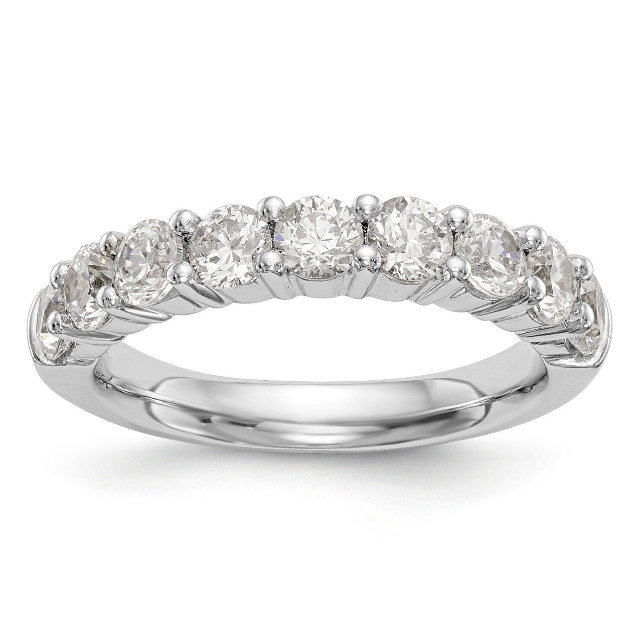 9-Stone Diamond Band 14k White Gold RM3188B-093-WAA, MPN: RM3188B-093-WAA, RM3188B-093-WAA_HOM