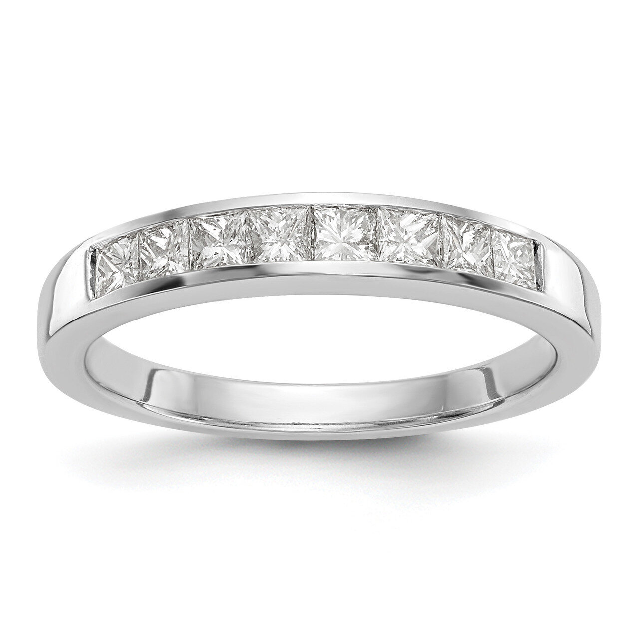 Diamond Wedding Band 14k White Gold RM2671B-056-WAA