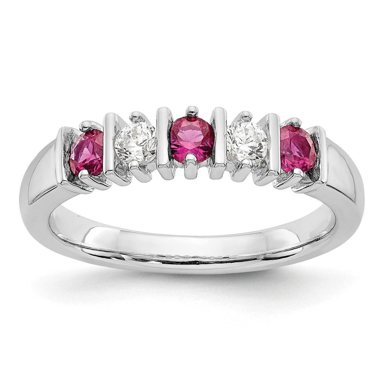 Yellow Gold Diamond with Ruby Band 14k Gold RM3289B-RU-019-WAA, MPN: RM3289B-RU-019-WAA, RM3289B-RU…