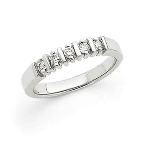 Diamond 5-Stone Ring 14k White Gold X9005AA, MPN: X9005AA, 883957700182