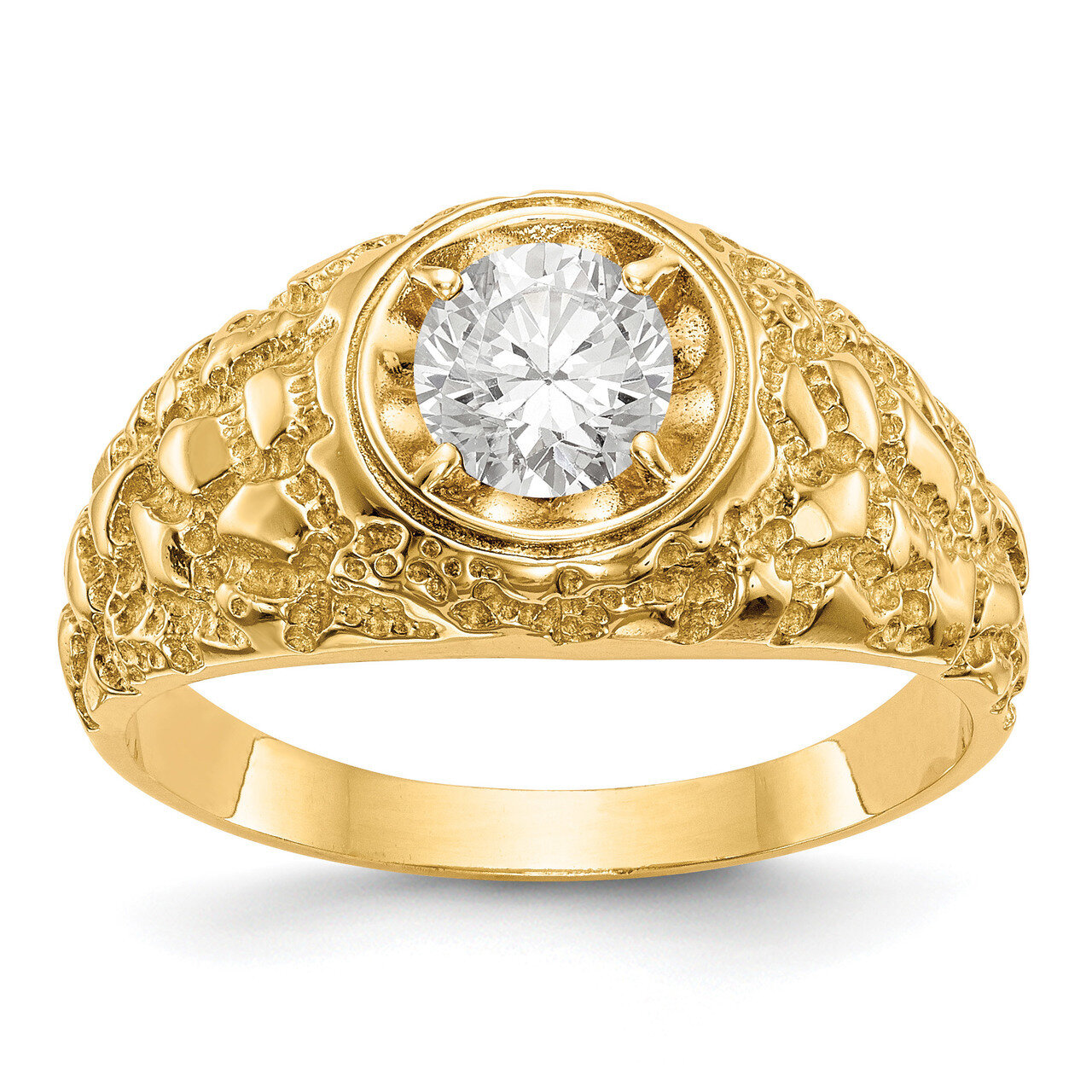 Diamond Men&#39;s Mounting Band 14k Gold RM3487B-075-Y, MPN: RM3487B-075-Y, RM3487B-075-Y_HOM