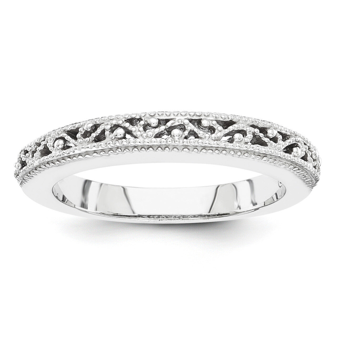 Band 14k White Gold X9489, MPN: X9489, 886774379791