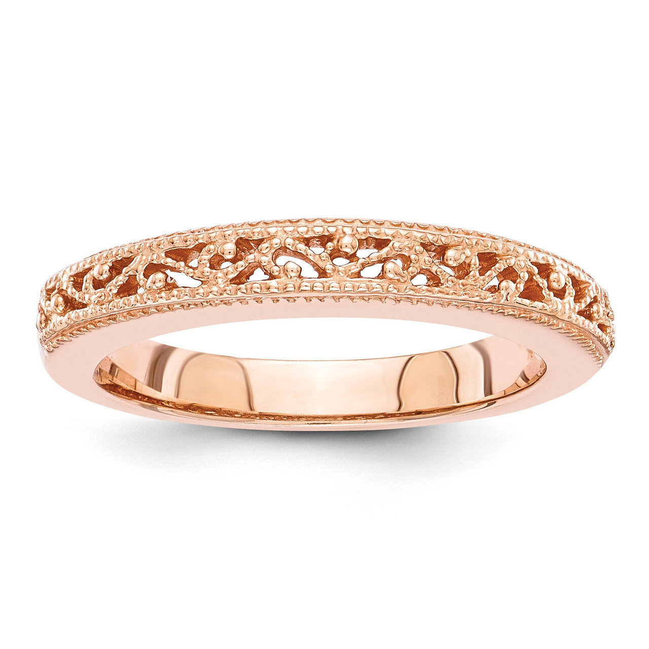 Band 14k Rose Gold X9494, MPN: X9494, 886774379807