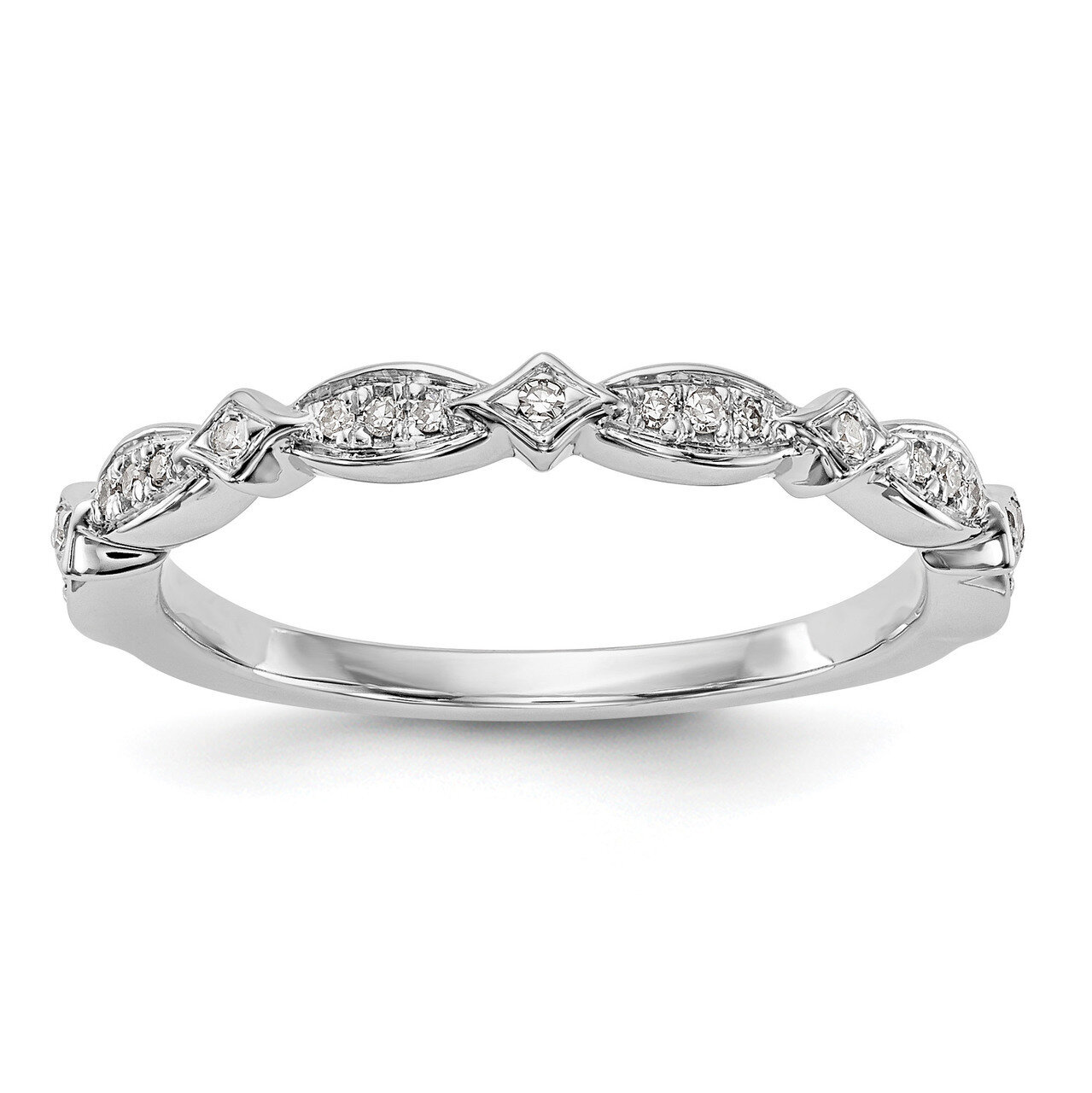 Diamond Band 14k White Gold RM3378B-008-WAA, MPN: RM3378B-008-WAA, RM3378B-008-WAA_HOM