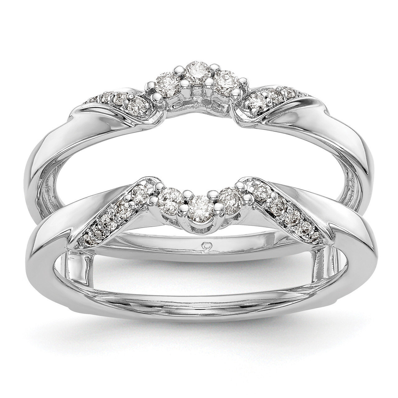Diamond Guard 14k White Gold RM3118B-020-WAA, MPN: RM3118B-020-WAA, 883957860275