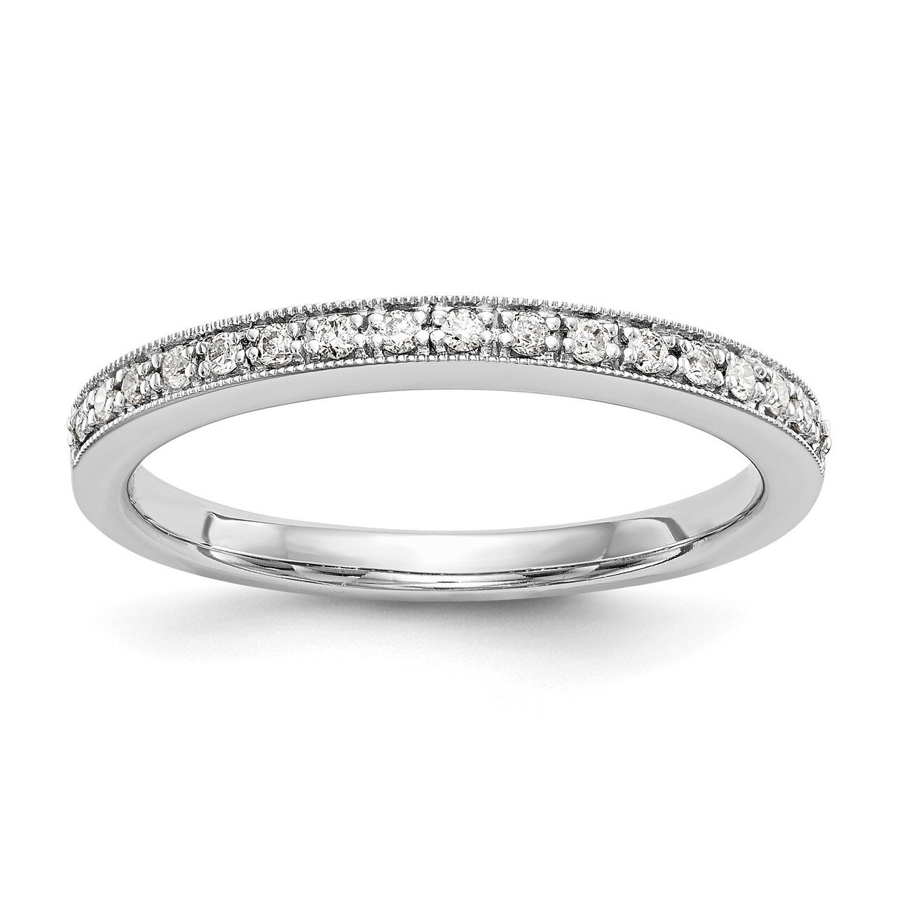 Round Diamond Set of 2 Wedding Band 14k White Gold RM2215B-025-WAA, MPN: RM2215B-025-WAA, RM2215B-0…