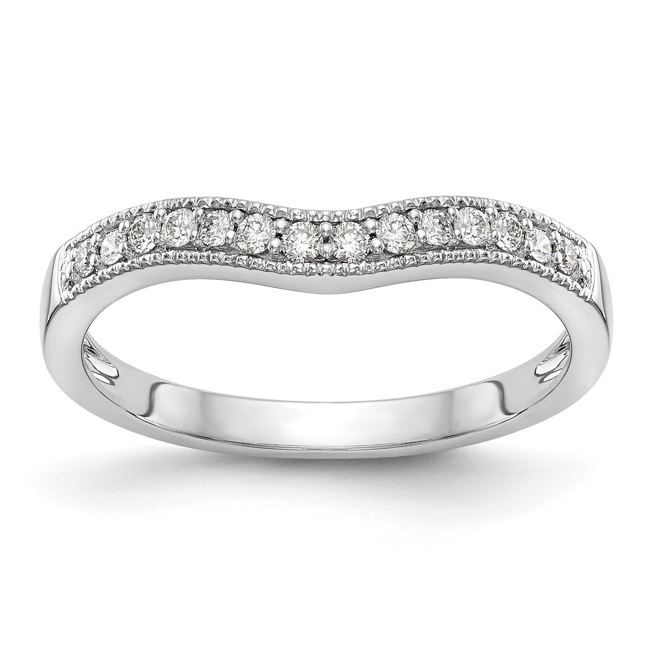 Diamond Wedding Band 14k White Gold RM2151B-015-WAA