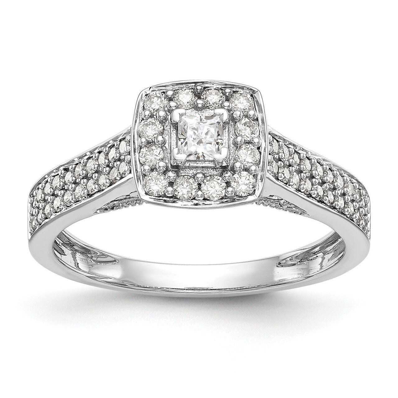 Complete Diamond Promise Engagement Ring 14k White Gold RM3147E-048-WAA, MPN: RM3147E-048-WAA, 1911…