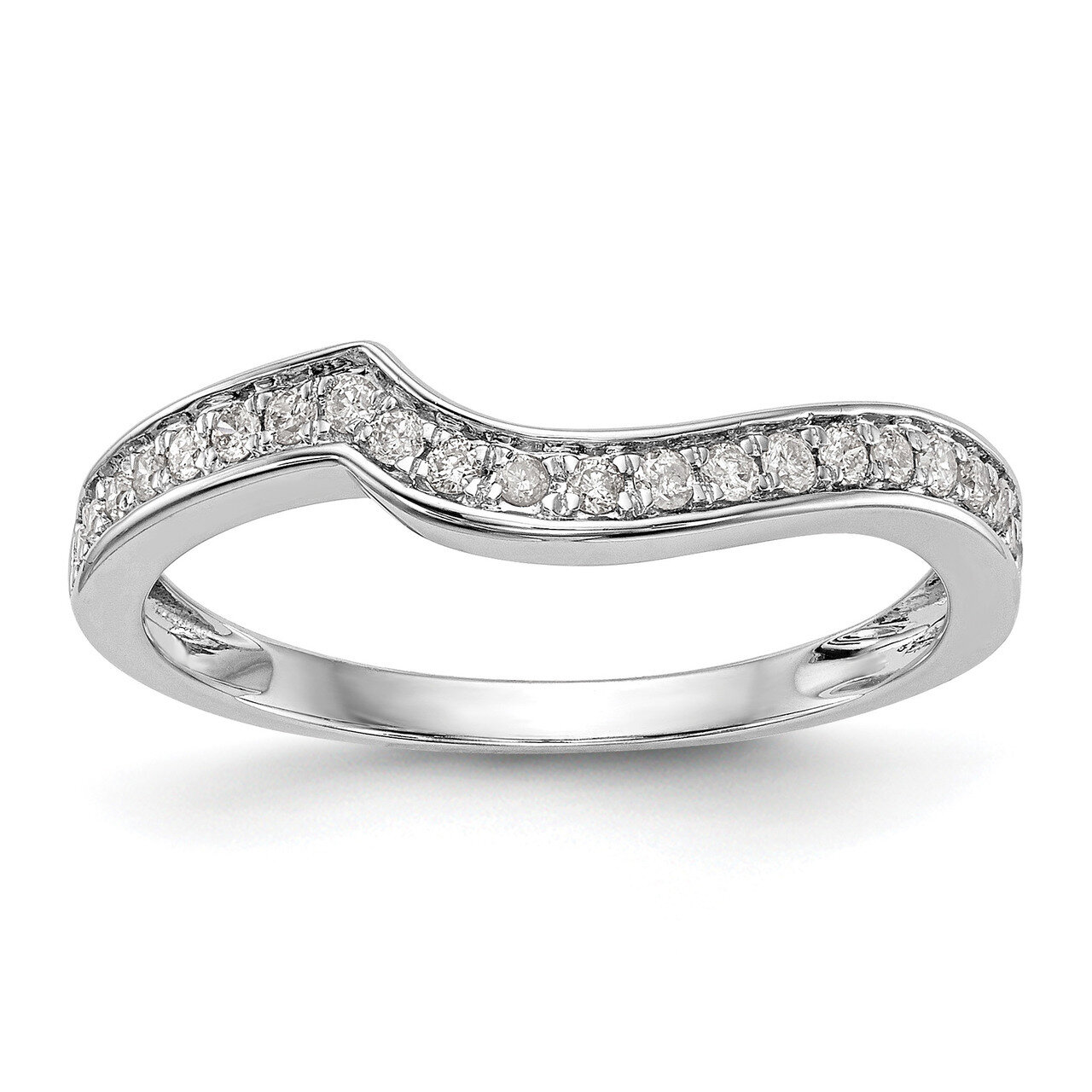 Diamond Wedding Band 14k White Gold RM2471B-022-WAA, MPN: RM2471B-022-WAA, 883957796666