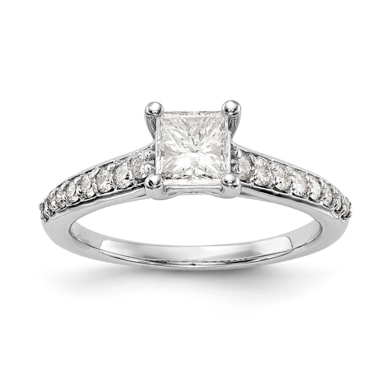 Diamond Semi-Mount Engagement Ring 14k White Gold RM2638E-075-WAA, MPN: RM2638E-075-WAA, RM2638E-07…