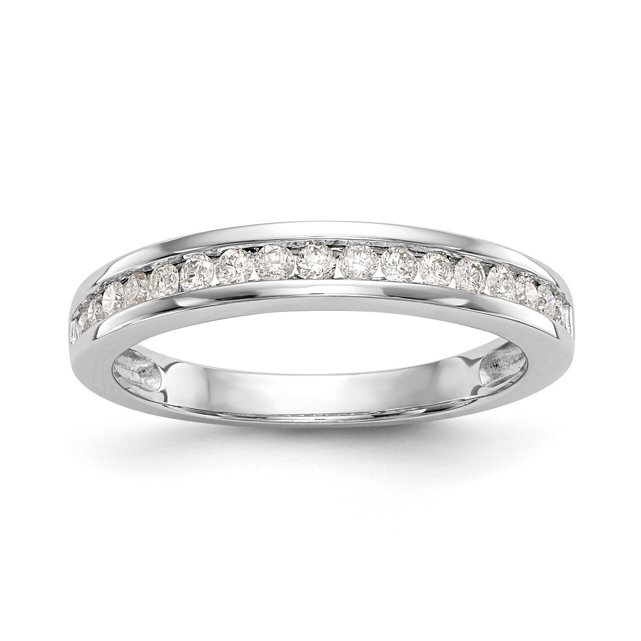 Diamond Wedding Band 14k White Gold RM2669B-033-WAA, MPN: RM2669B-033-WAA, 883957798561