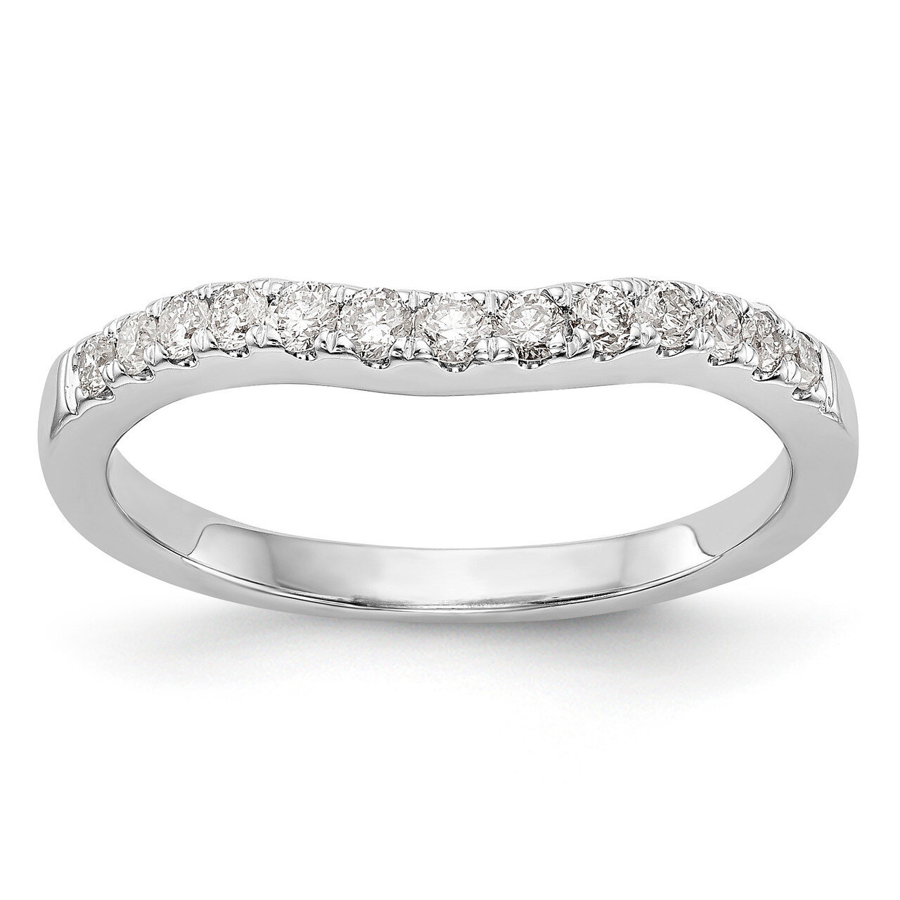 Diamond Wedding Band 14k White Gold RM3040B-033-WAA, MPN: RM3040B-033-WAA, 883957801902