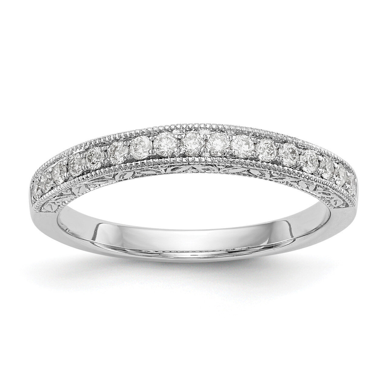 Diamond Wedding Band 14k White Gold RM2371B-020-WAA, MPN: RM2371B-020-WAA, RM2371B-020-WAA_HOM