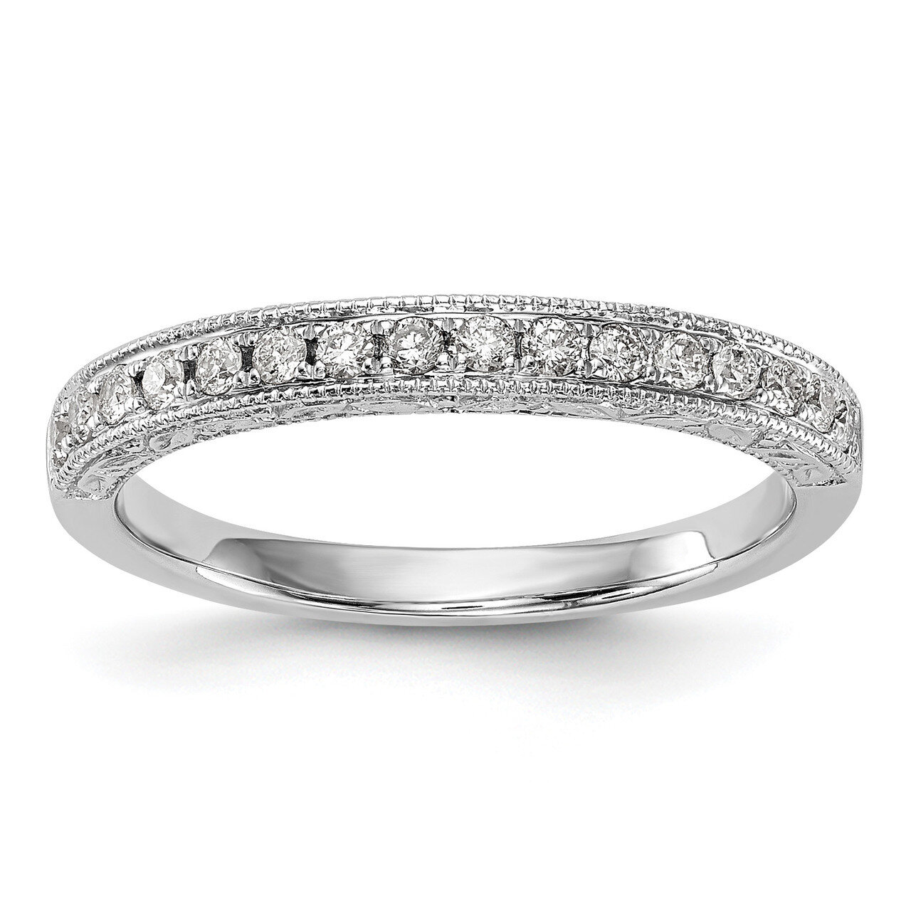 Diamond Wedding Band 14k White Gold RM2242B-025-WAA, MPN: RM2242B-025-WAA, RM2242B-025-WAA_HOM