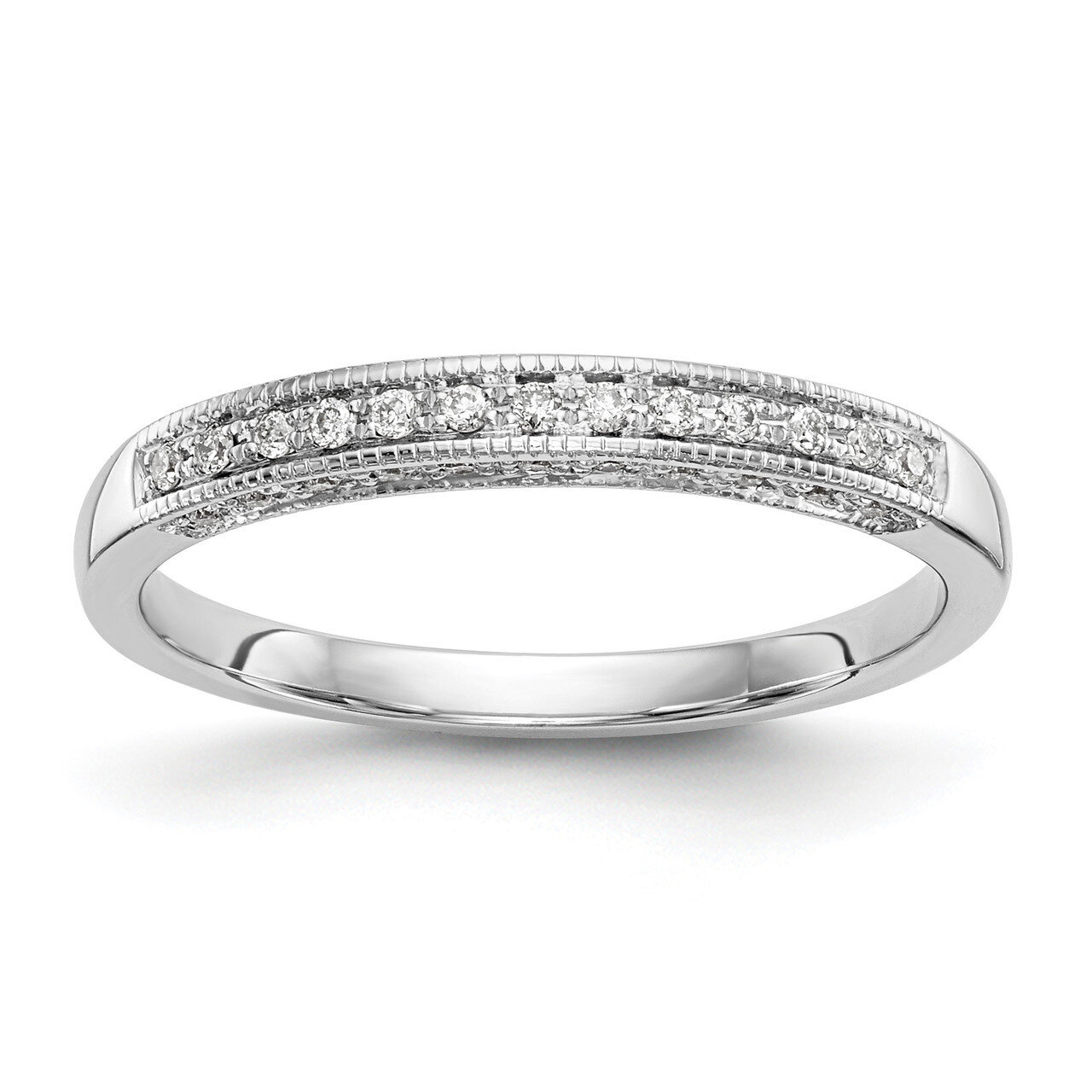 Diamond Wedding Band 14k White Gold RM2391B-015-WAA, MPN: RM2391B-015-WAA, 883957323077