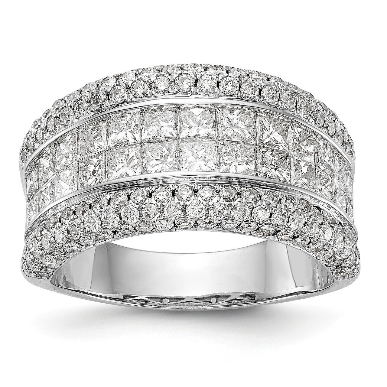 Diamond Ring 14k White Gold RM3265B-300-WAA