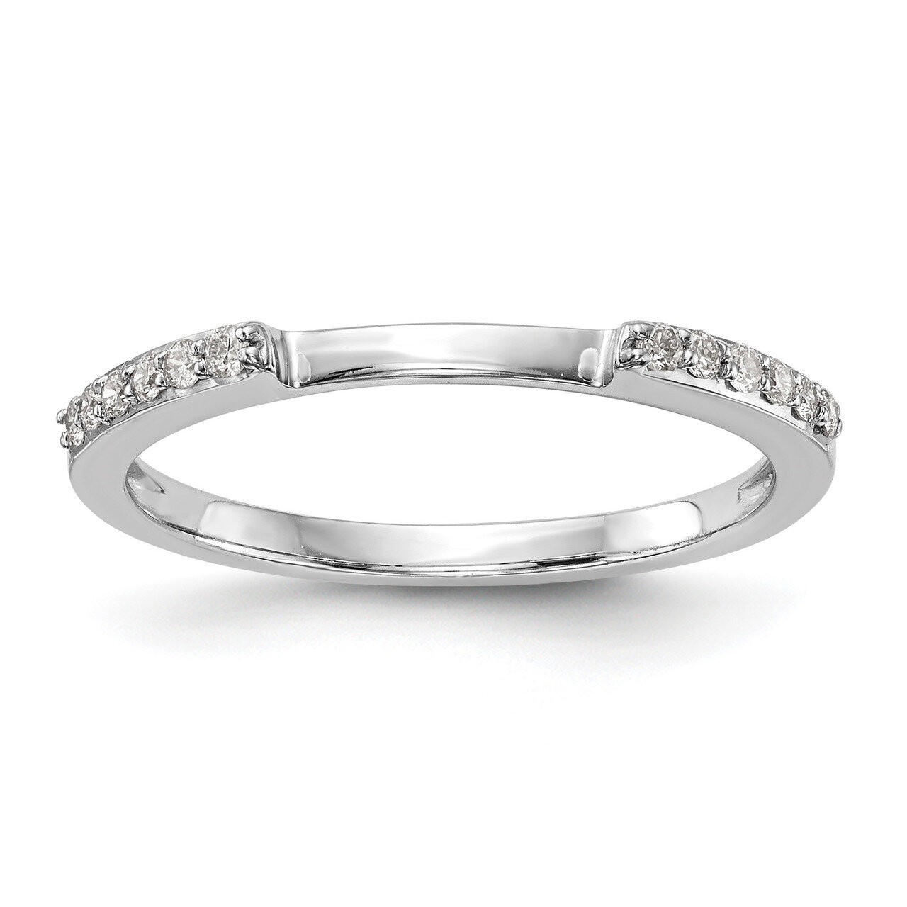 Diamond Set of 2 Wedding Bands 14k White Gold RM2075B-025-WAA, MPN: RM2075B-025-WAA, 883957815251