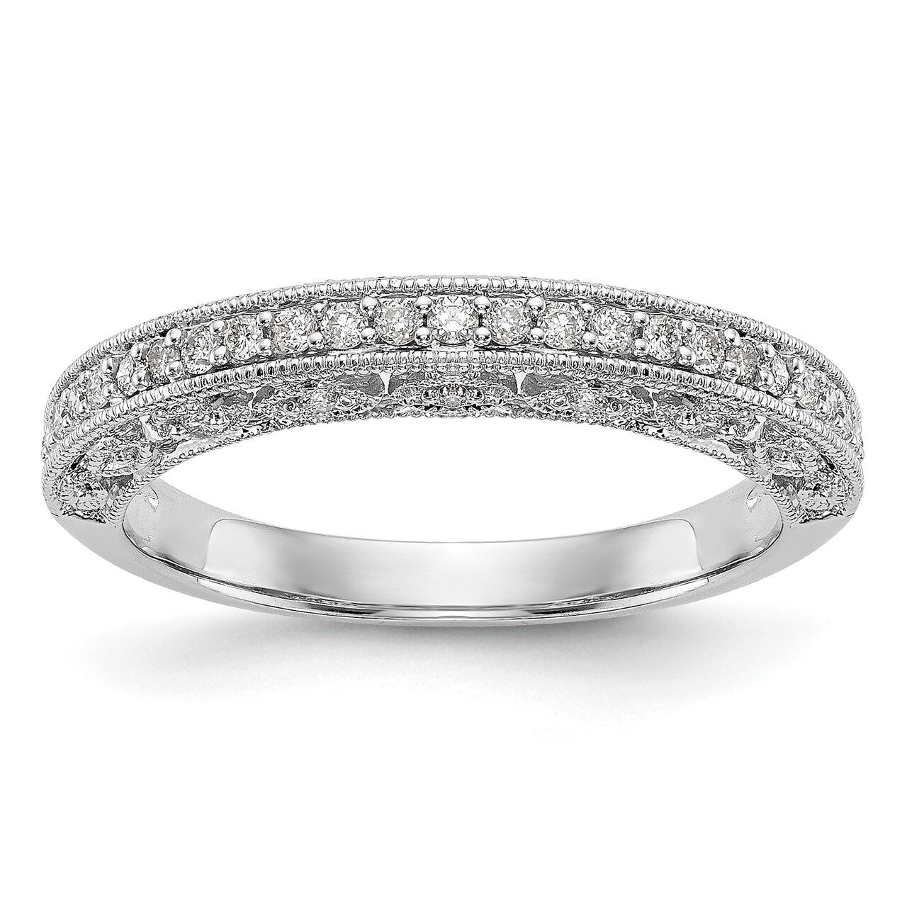 Diamond Band 14k White Gold RM3357B-025-WAA, MPN: RM3357B-025-WAA, RM3357B-025-WAA_HOM