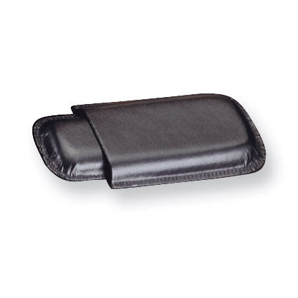 Black Leather Two Cigar Case GL8474, MPN: GL8474, 797140581321