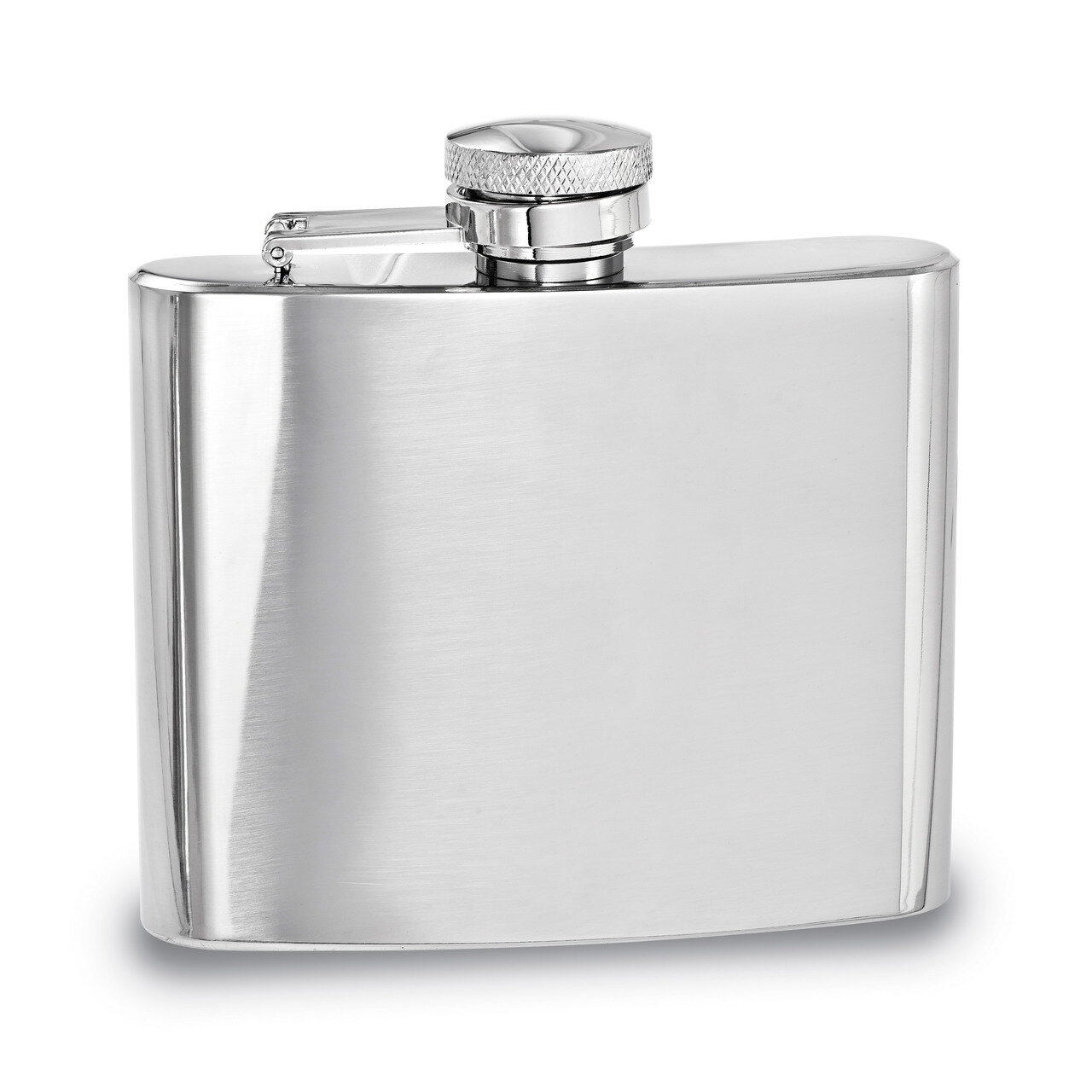 Polished Stainless Steel 5Oz Rectangle Flask GL971, MPN: GL971, 15227814040
