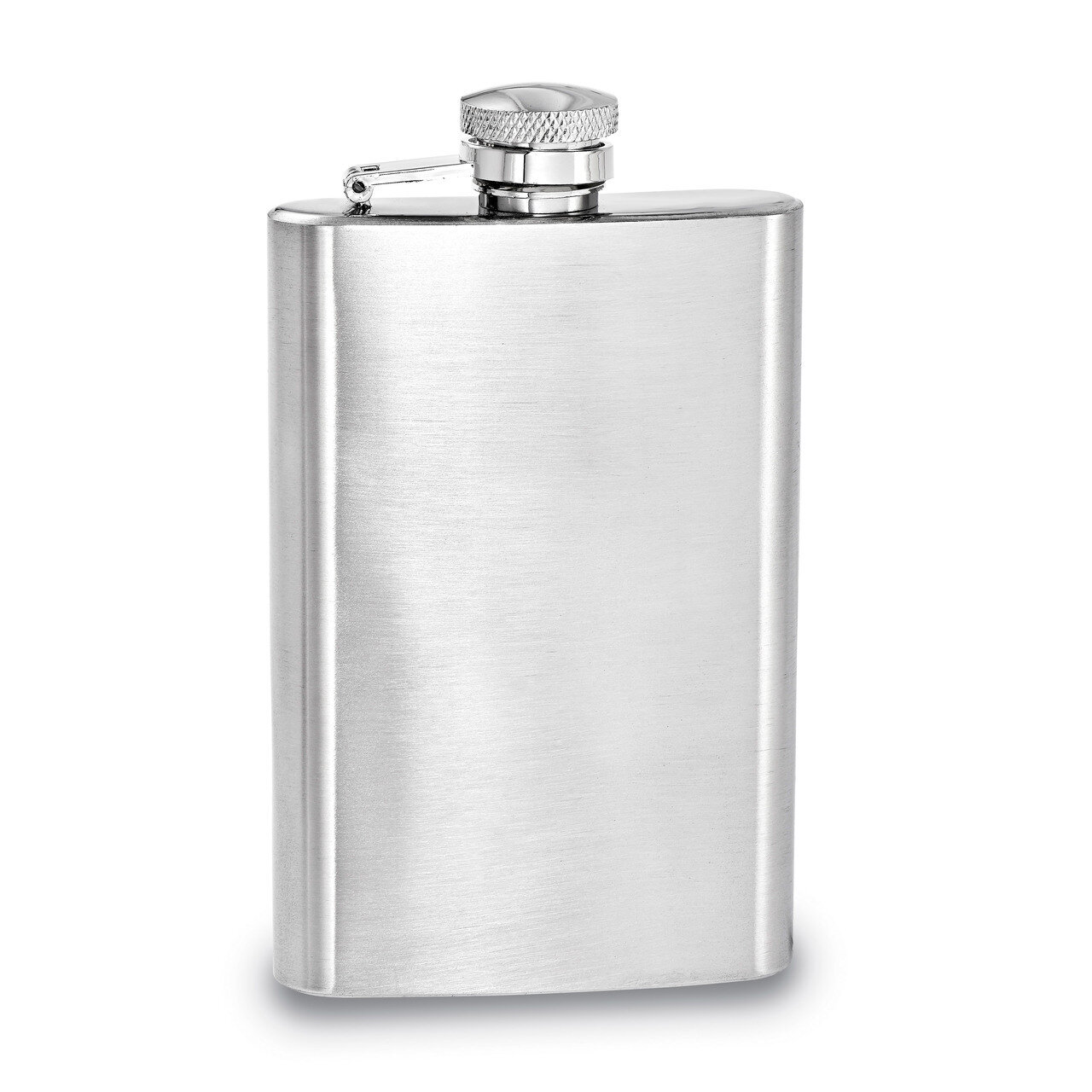 Brushed Stainless Steel 4Oz Rectangle Flask GP2721, MPN: GP2721,