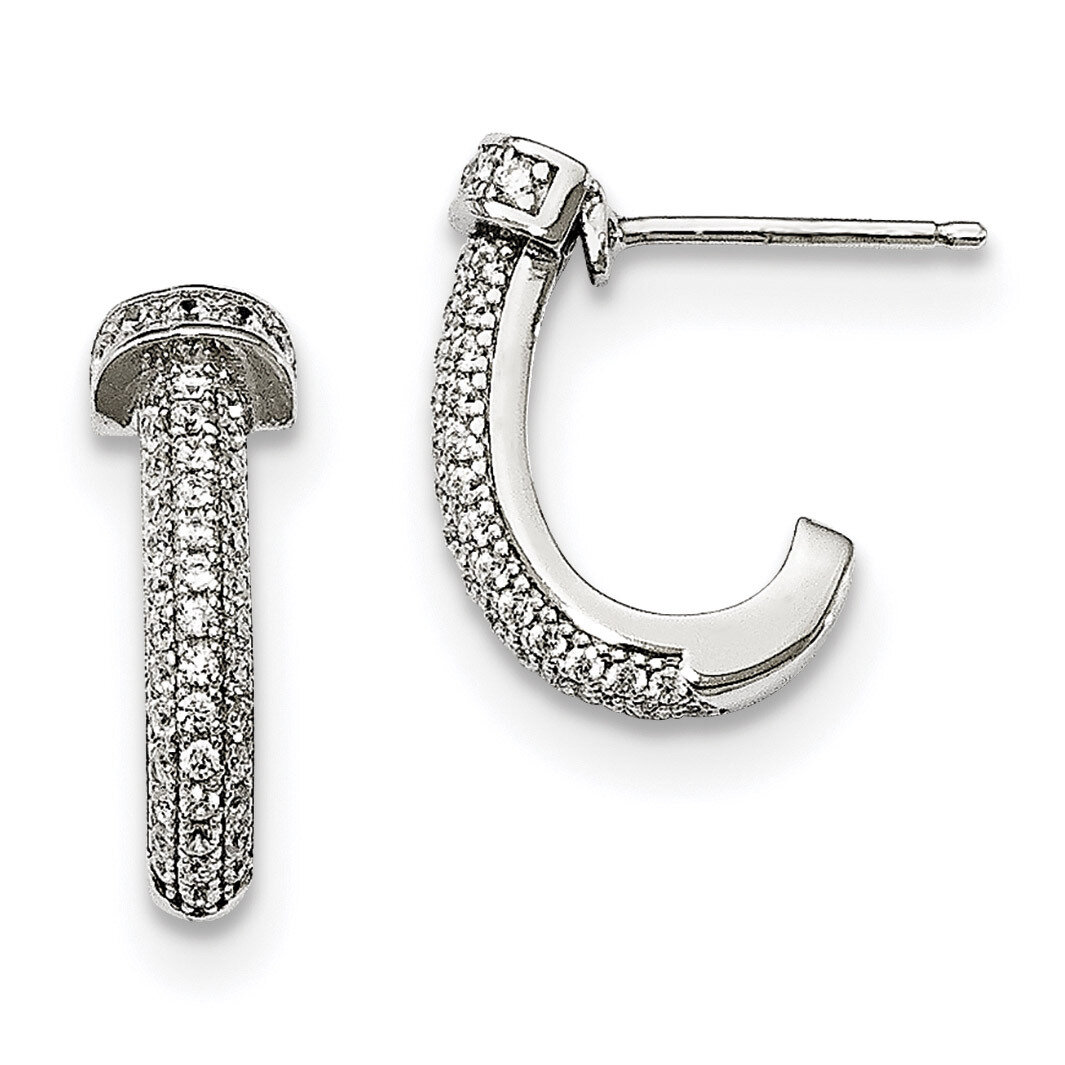 Earrings Sterling Silver CZ QMP1416, MPN: QMP1416, 191101072277