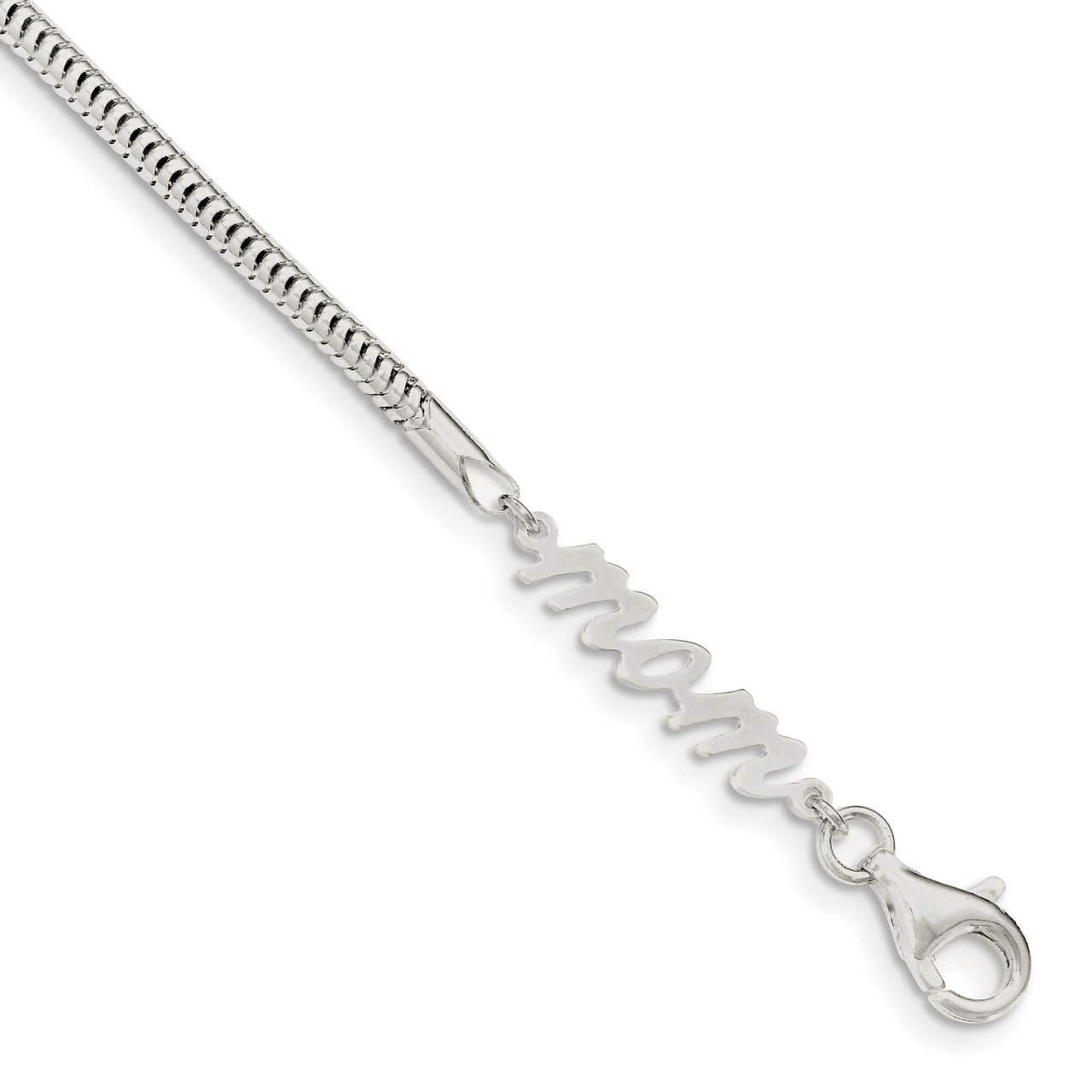Mom Bracelet Sterling Silver QG3582-7.5, MPN: QG3582-7.5, 191101472824