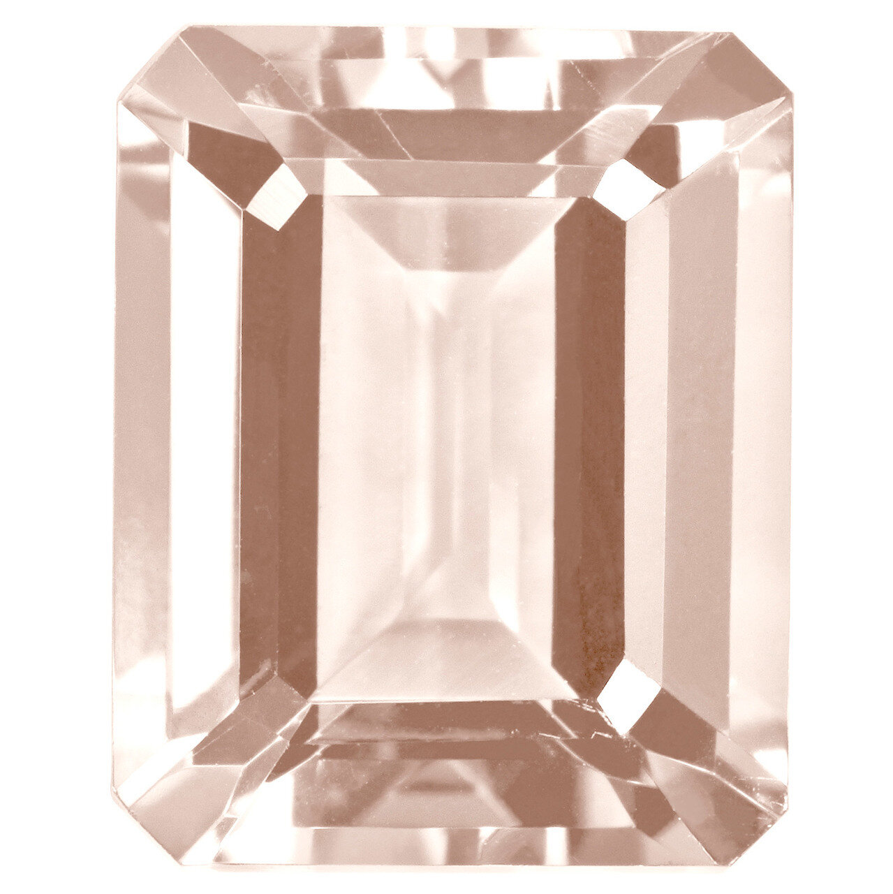 Morganite 7X5Mm Emerald Cut Aa Quality Gemstone MG-0705-OCE-AA, MPN: MG-0705-OCE-AA,
