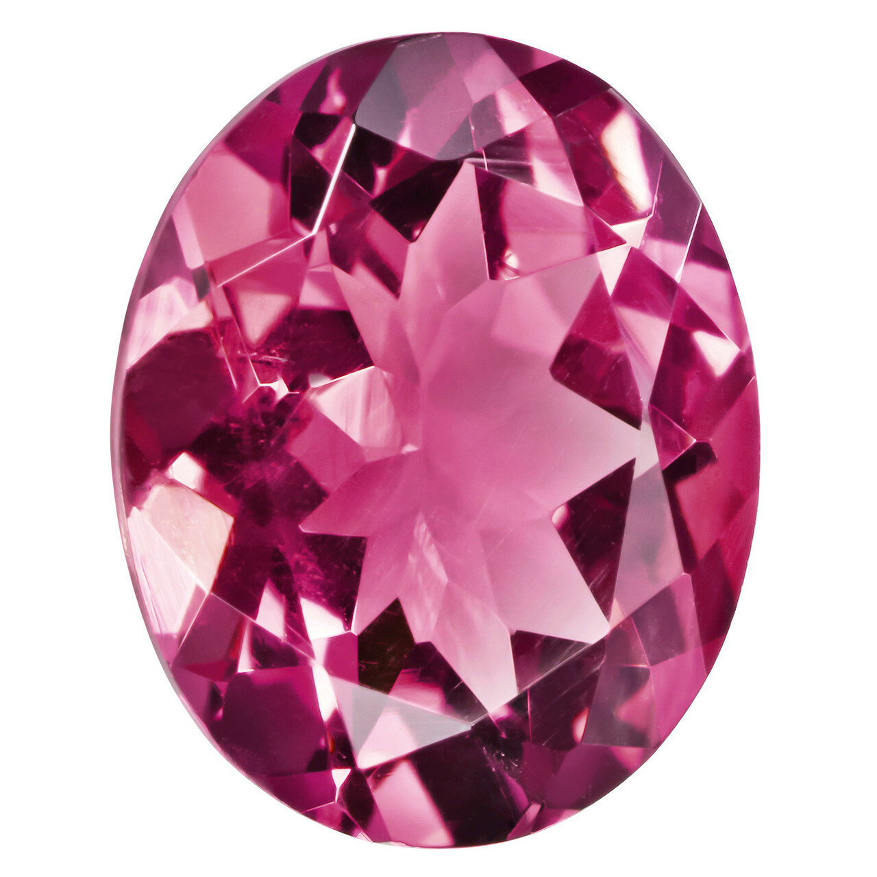 Pink Tourmaline 5X3Mm Oval Aa Quality Gemstone PT-0503-OVF-AA, MPN: PT-0503-OVF-AA,