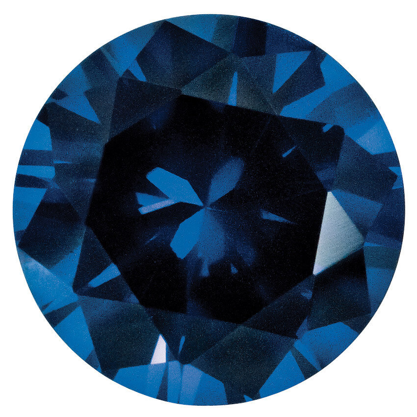 Sapphire Blue 1.25Mm Round Diamond Cut Gemstone SA-0125-RDD-BL-A, MPN: SA-0125-RDD-BL-A,