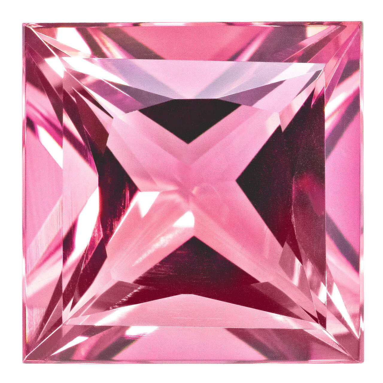 Pink Sapphire 3Mm Princess Aa Quality Gemstone SA-0300-SQP-PK-AA, MPN: SA-0300-SQP-PK-AA,