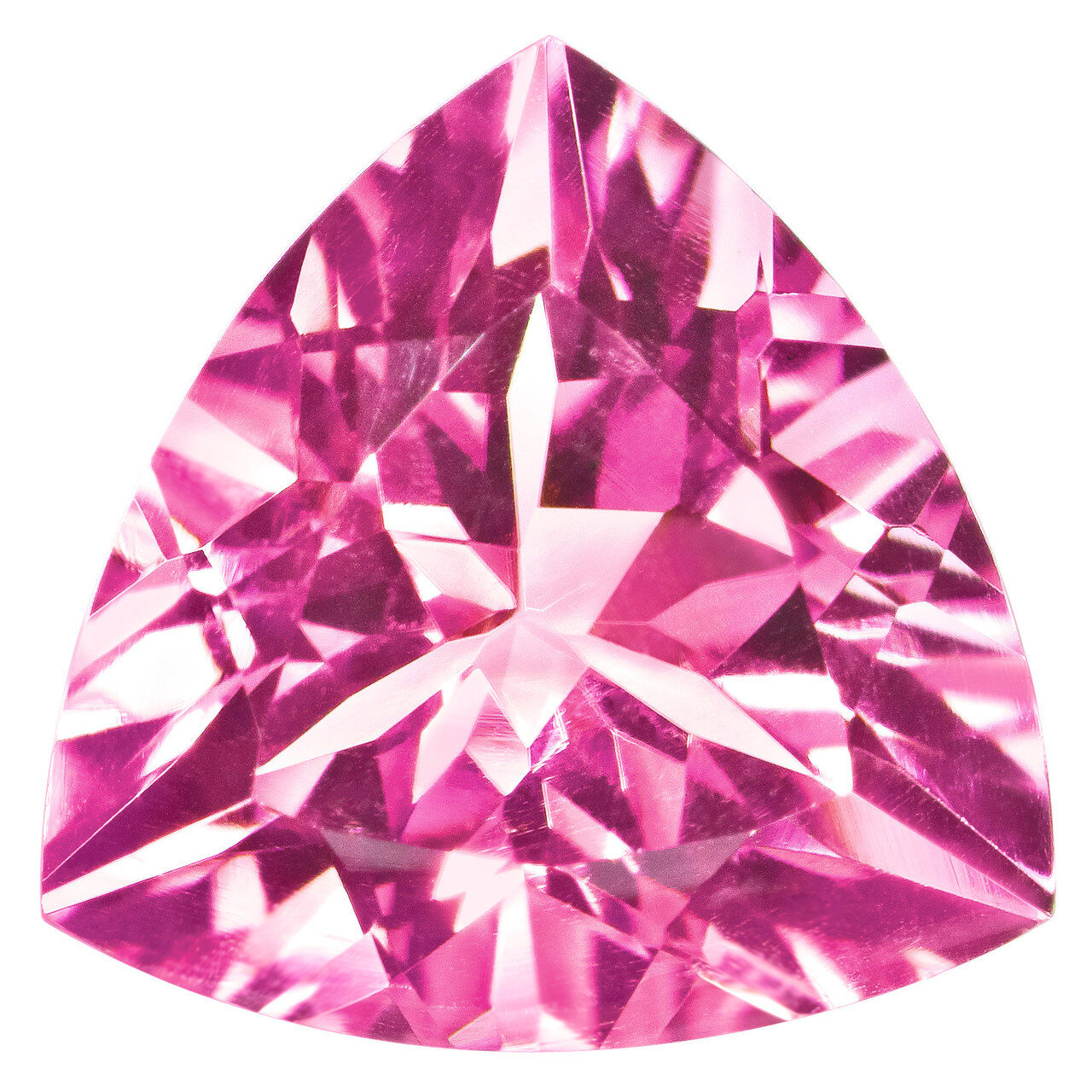 Pink Sapphire 3Mm Trillion Aa Quality Gemstone SA-0300-TRF-PK-AA, MPN: SA-0300-TRF-PK-AA,