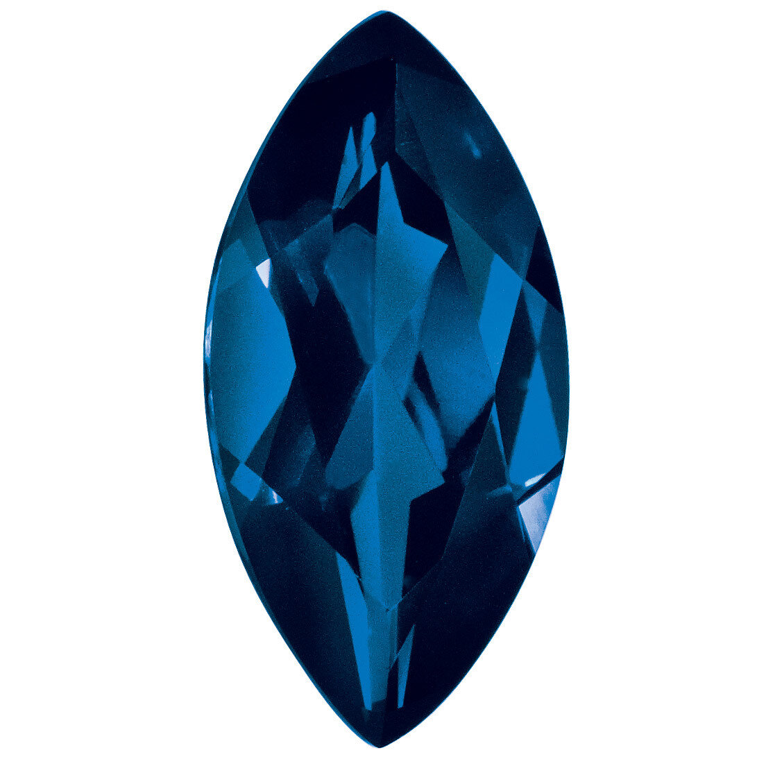Sapphire Blue 3X1.5Mm Marquise Gemstone SA-03015-MQF-BL-A
