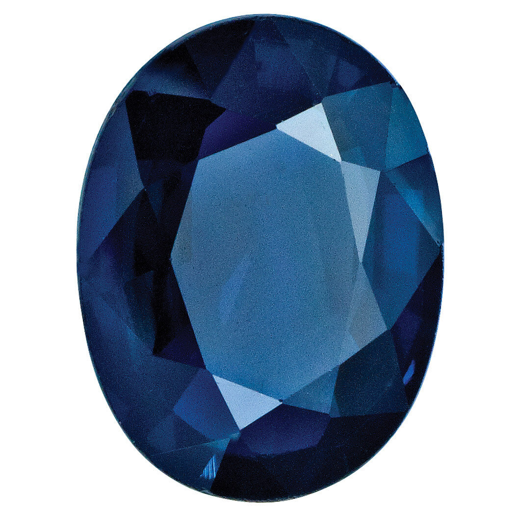 Sapphire Blue 4X3Mm Oval Gemstone SA-0403-OVF-BL-A