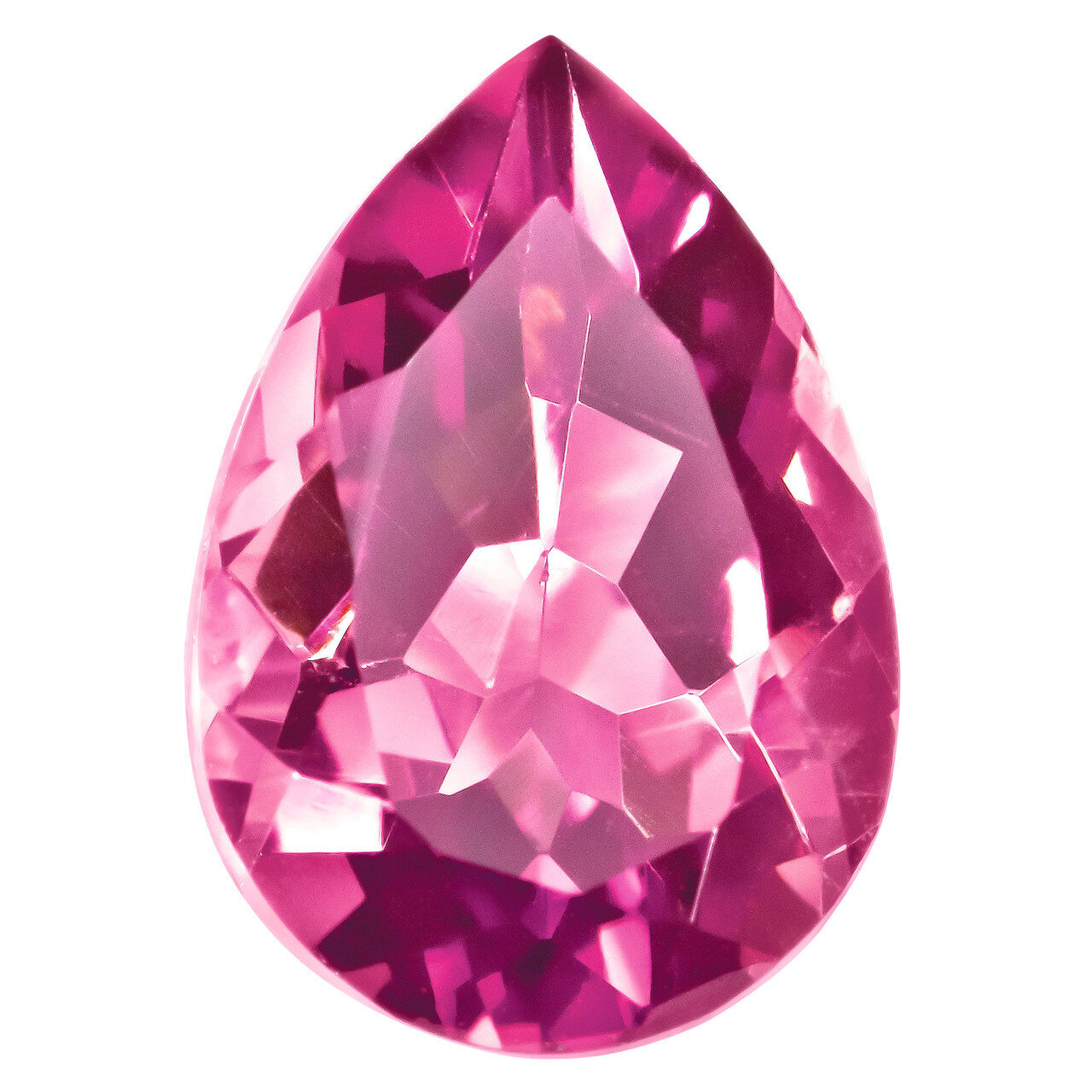 Pink Sapphire 4X3Mm Pear Aa Quality Gemstone SA-0403-PSF-PK-AA, MPN: SA-0403-PSF-PK-AA,