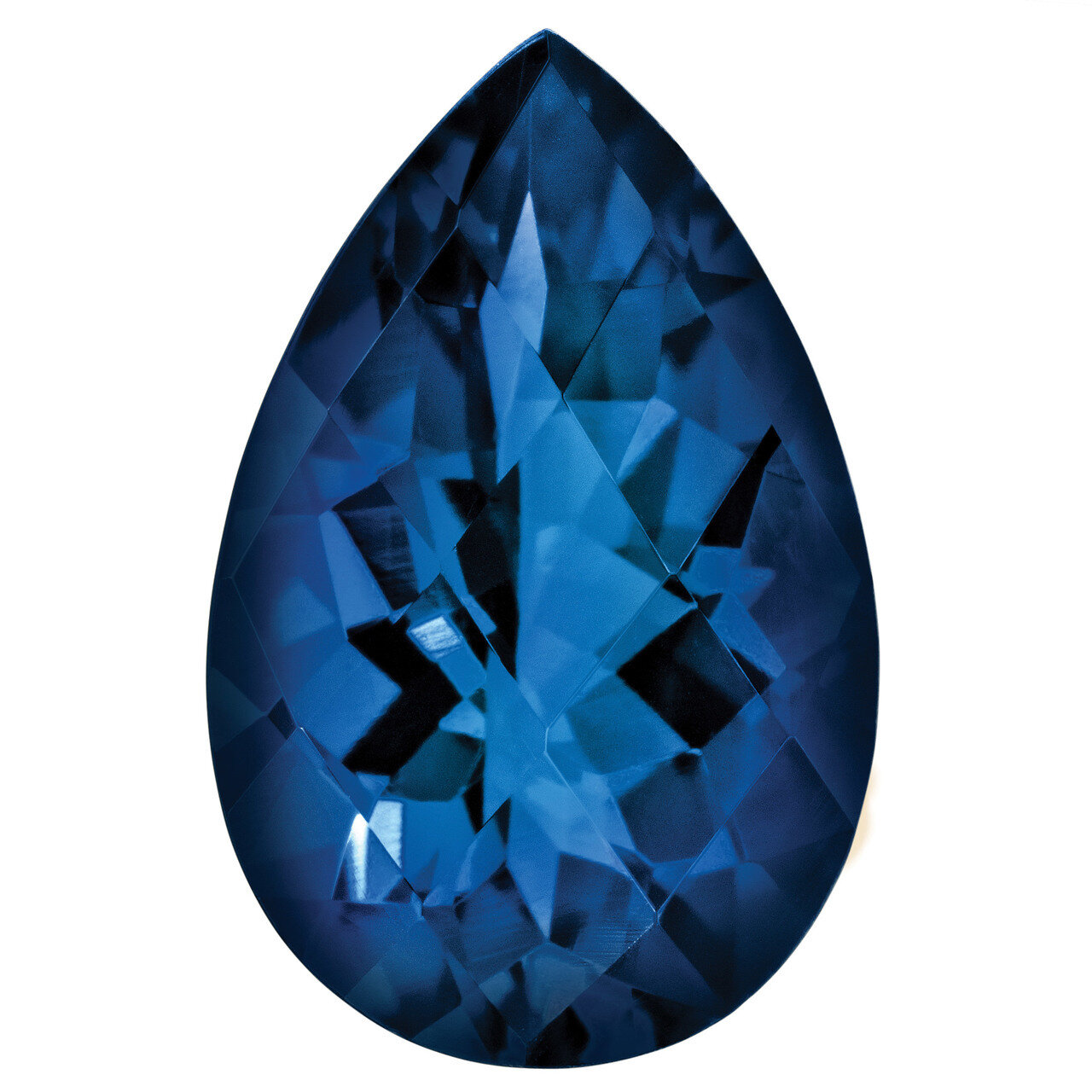 Sapphire Blue 5X3Mm Pear Aa Quality Gemstone SA-0503-PSF-BL-AA