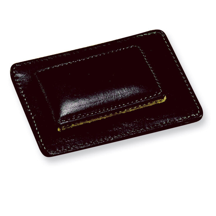 Black Leather Credit Card Case and Money Clip GL8800